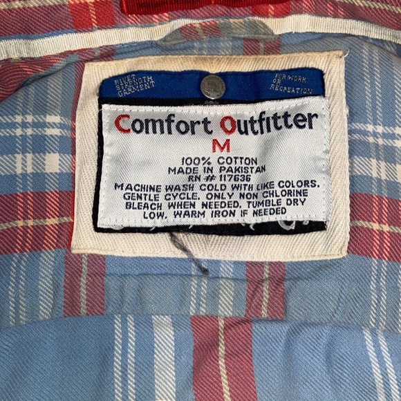 Comfort outfitter size medium cotton flannel - Picture 5 of 5